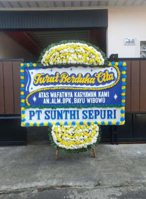 Papan Bunga Duka di Tipes